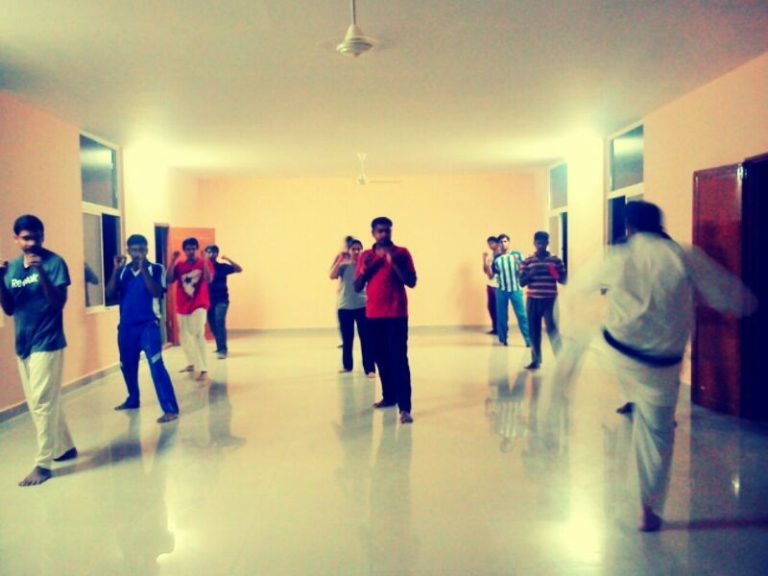 Self defence training session, Kyokushin Bangalore